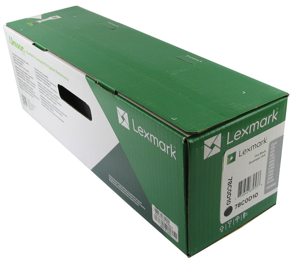 Lexmark 78C0D10 ~ Lexmark Developer Unit Black CS421 CS521 CS622 CX421